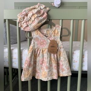 Charming Floral Dress Set for Kids